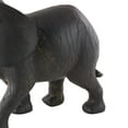 thumbnail image 5 of 12" x 10" Gray Polystone Elephant Sculpture, by DecMode, 5 of 10