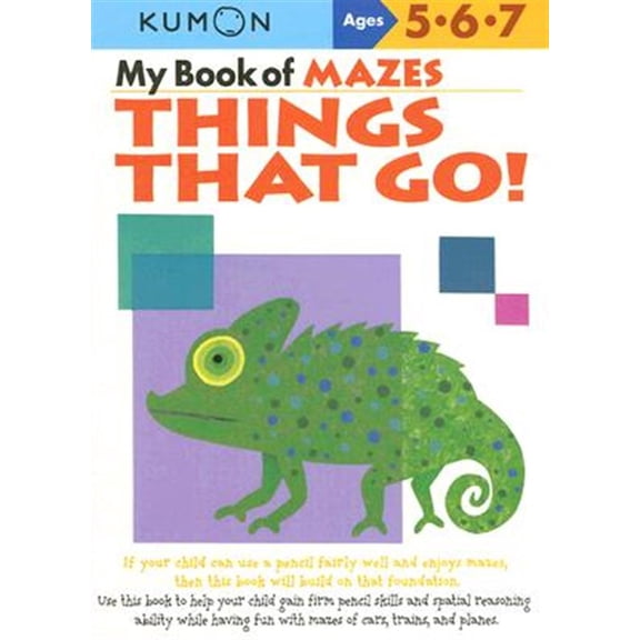 Pre-Owned My Book of Mazes: Things That Go: Ages 5-6-7 (Paperback) 1933241314 9781933241319