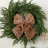 CQCYD under 5 Christmas Bows for Wreath, Large Christmas Tree Bows