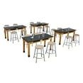 thumbnail image 6 of NPS 24x72" Modern Wood Science Lab Table with Chemical proof Top in Black, 6 of 6
