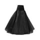 thumbnail image 4 of Enagua para vestido de novia, enagua de un solo aro, larga hasta el suelo, falda de crinolina para vestido de novia, color negro, 4 of 9