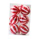 thumbnail image 2 of 6 Adornos Navideños de Bolas, Regalos Originales, Adornos Navideños Rojo Blanco, 2 of 8
