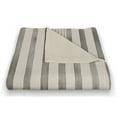 thumbnail image 3 of Creative Products Stripes Watercolor 7 50 x 60 Coral Fleece Blanket, 3 of 3