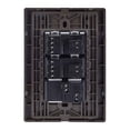 thumbnail image 3 of Placa Armada Inoxidable Con 1 Apagador Sencillo Y 2 Contactos De 1 Modulo Igoto gris oscuro Igoto INOX, 3 of 3