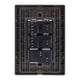 thumbnail image 3 of Placa Armada Inoxidable Con 1 Apagador Sencillo Y 2 Contactos De 1 Modulo Igoto gris oscuro Igoto INOX, 3 of 3