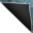 thumbnail image 5 of Addison Rugs Chantille Indoor/Outdoor Transitional Floral Teal Machine Washable Rectangle Rug, 8' x 10', 5 of 8