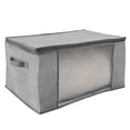 thumbnail image 3 of Simplify 2 Pack Nonwoven Fabric Blanket Storage Bag in Heather Grey, 3 of 8