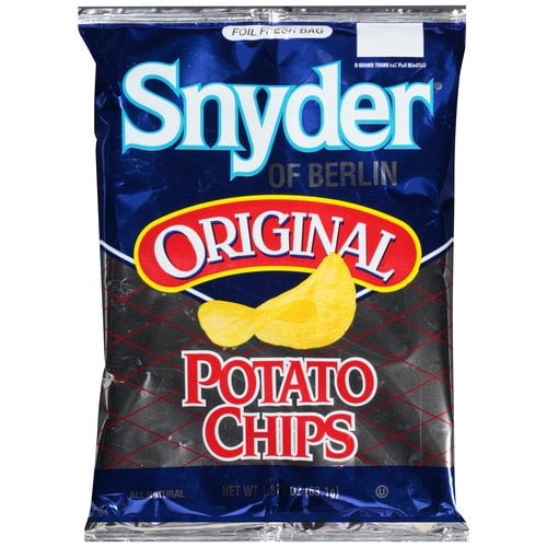 Snyder Of Berlin Original Potato Chips 1.875 Oz.