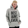 thumbnail image 3 of Best Aunt Ever Cute Favorite Auntie Women Plus Size Graphic Pullover Hoodie Brisco Brands 5X, 3 of 3