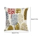 thumbnail image 3 of Fundas de almohada de lino con estampado de flores tropicales B, 3 of 6