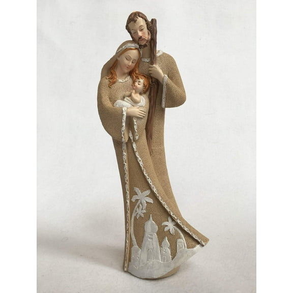 Christmas 12” Beige and White Nativity