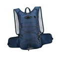 thumbnail image 3 of Mornei Hiking Backpack Camping Daypack Decorative Nylon Carrying Bag Breathable Outdoor navy, 3 of 9