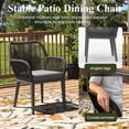 thumbnail image 6 of LayinSun Outdoor Dining Set for 10, 11 Pieces Patio Furniture Sets with Aluminum Dining Table and Rope Weave Chairs, 6 of 7