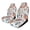Color-4, variant on Sea Life Pattern(13) Car Seat Covers Pack of 2 Universal Front Seat Protective Cover