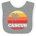 thumbnail image 3 of Inktastic Cancun Mexico Vacation Trip Boys or Girls Baby Bib, 3 of 4