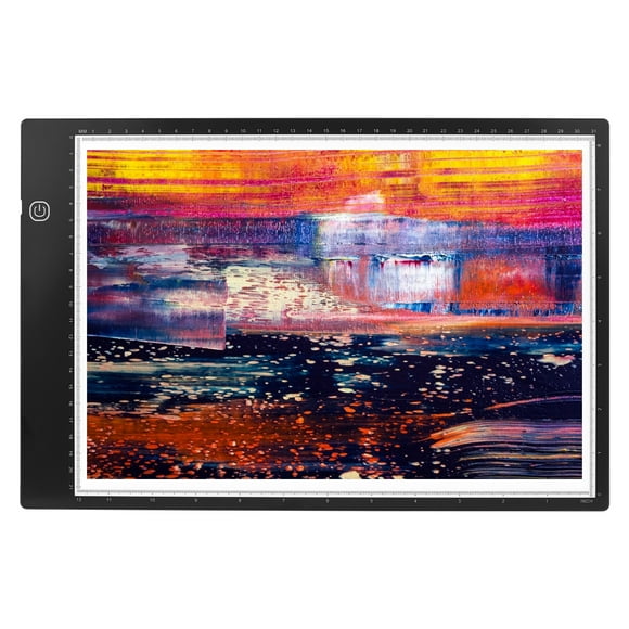 Labymos A4 Copyboard Ultra-thin LED Light Pad Stepless Brightness Translucent Drawing Board USB Powered for