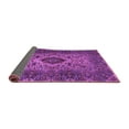 thumbnail image 2 of Ahgly Company Indoor Square Persian Purple Traditional Area Rugs, 5' Square, 2 of 4