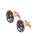 thumbnail image 2 of Easter Men's Stainless Steel Cufflinks for Suit and Tie Formal Occasions, 2 of 6