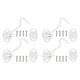 thumbnail image 1 of FESTFENDS 4Ud Gancho Giratorio Para Y Puertas De Inoxidable Con Resistente Y Duradero, 1 of 8