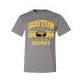 thumbnail image 2 of Wild Bobby City of Boston Hockey Fantasy Fan Sports Men's T-Shirt, Heather Grey, Medium, 2 of 5