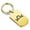 Gold, variant on Stainless Steel Libra Zodiac Sign (Scales) Dog Tag Keychain Circle Ring