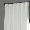 thumbnail image 3 of Eggshell Blackout Faux Silk Taffeta Curtain (1 Panel), Eggshell, 50W X 108L, 3 of 6
