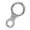 Silver, variant on Heavy Duty 35KN Figure 8 Descender for Rock Climbing and Abseiling, Technical Rope Work, Aluminum Gear Outdoor Climbing