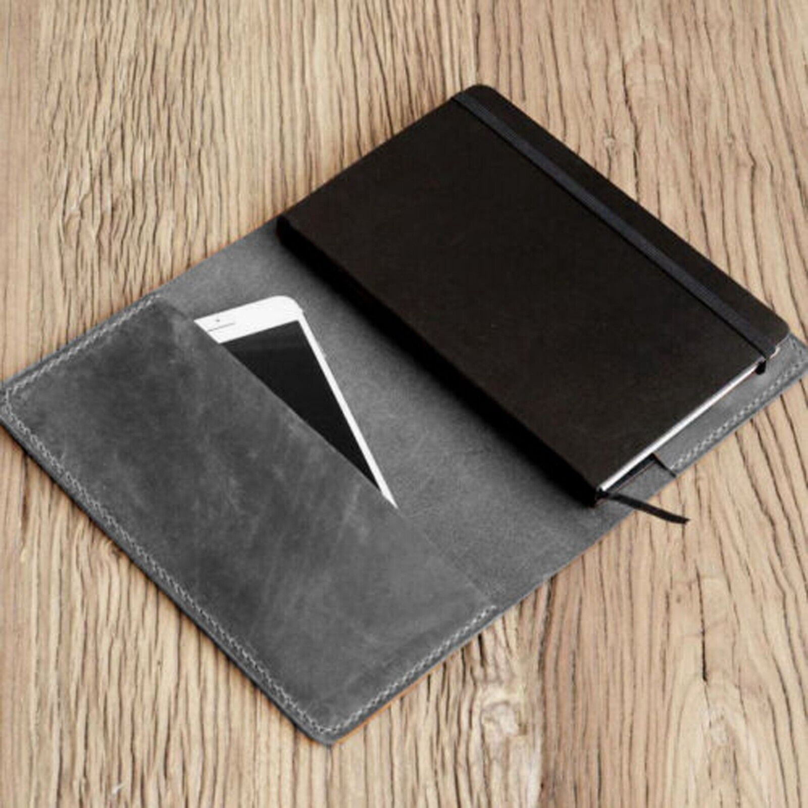 Leather Journal Field Notes Moleskine Leather Cover 3.5 x 5.5" size notebook