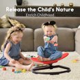 thumbnail image 5 of Sensory Spinning Chair for Kids with Autism & ADHD, Swivel Chair for Indoor/Outdoor Use, Sit and Spin Toys, Fish-Shaped Sensory Chairs for Autistic Children, Training Body Coordination, 5 of 6