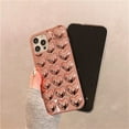 thumbnail image 5 of 3D Cartoon Phone Case Compatible with iPhone 12 Mini, Soft Silicone Creative Design Protective Bumper Case Cover (Hearts Rose Gold, iPhone 12 Mini), 5 of 12