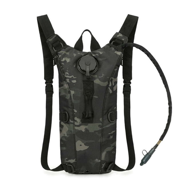 Water Hydration Pack Wear Resistant Oxford Cloth Waterproof Adjustable Water Bladder Backpack for Cycling