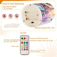 thumbnail image 4 of Elflon Cup Coffee Flameless Candles&nbsp;LED Lights Battery Operated Candles with Remote and Timers Flicker Lights Votive Set of 2, 4 of 7