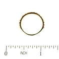 thumbnail image 3 of 18K Solid Gold Thin Multicolor Zirconia Band ring, 3 of 4
