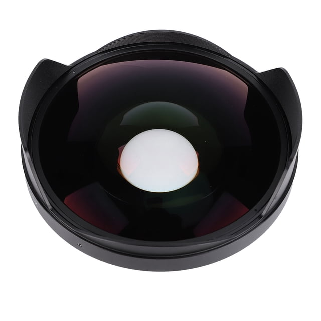 Video Camera Lente de Peces, Camera Fesheye Lens Aluminio Aluminium Aley Cuerpo para Paisajes