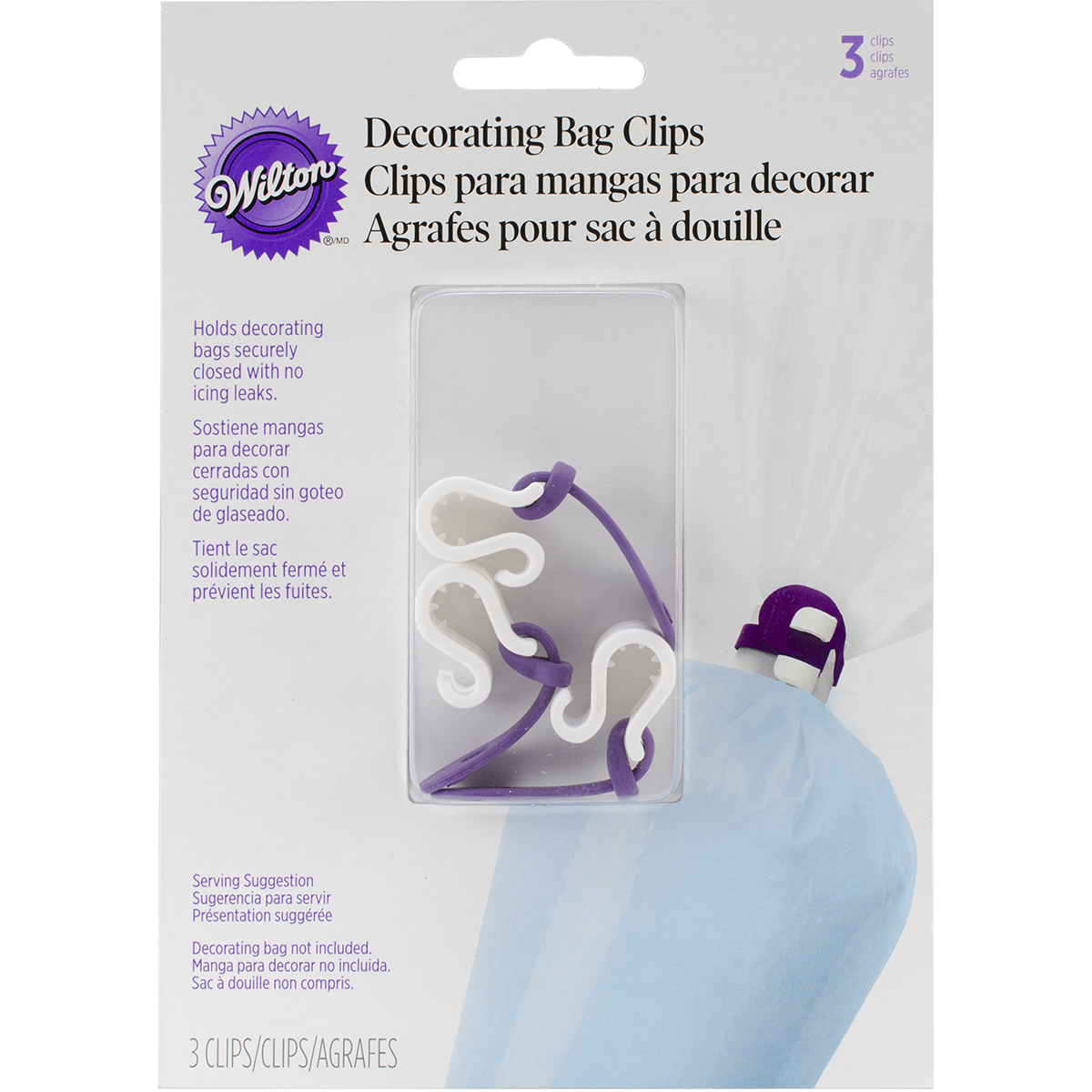 Wilton Decorating Bag Clips, 3 ct. 4179504