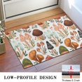 thumbnail image 3 of Colorful Mushroom Leaf White Pattern Door Rugs,Washable Non Slip Door Mats Indoor,Decorative Door Mats,Entry Mat Indoor for Entrance,Bedroom,Kitchen,Bathroom,16"x24", 3 of 6