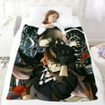 thumbnail image 5 of Bungou Stray Dogs blanket this soft durable flannel blanket Ideal for home or outdoors.50" × 60"（130×150cm）, 5 of 7