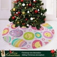 thumbnail image 6 of FMSHPON Easter Xmas Christmas Tree Skirt Stand Mat for Holiday Party Decoration Indoor Outdoor 48 inches, 6 of 6
