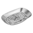 thumbnail image 3 of Plato de aperitivos de estilo europeo vintage de metal, bandeja de escritorio para guardar frutas, postres y dulces., 3 of 14