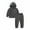 Dark Gray, variant on Girls Sweatsuit set Christmas Gift Boys Tracksuit Pullover Hoodie Jogging Pants Set 2 Pieces Jogger Sweatsuits for 12 Months-7 Years Save Big