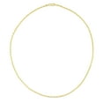 thumbnail image 2 of 14K Yellow Gold 22in 2mm Solid Rope Chain with Lobster Clasp, 2 of 4