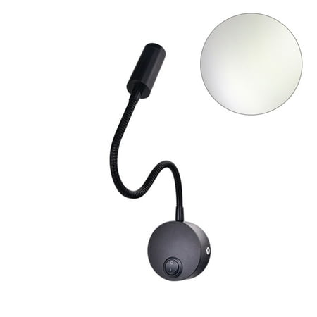 

AerDream 3W Flexible Hose LED Wall Lamp Bedroom Bedside Hotel Reading Adjustable Light