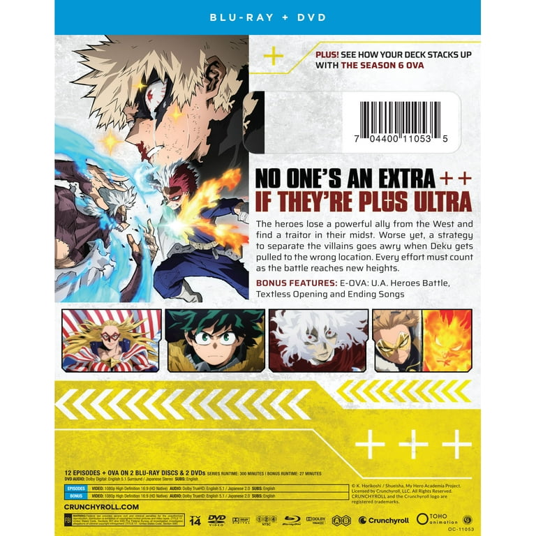 Dvd Haikyuu Season Episode English Dub My Hero Academia Ova - Main Image