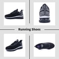 thumbnail image 7 of JOYFON Women Running Shoes Tennis Athletic Sneakers Air Cushioned Non Slip Lightweight Walking Shoes Back Size 7.5, 7 of 7