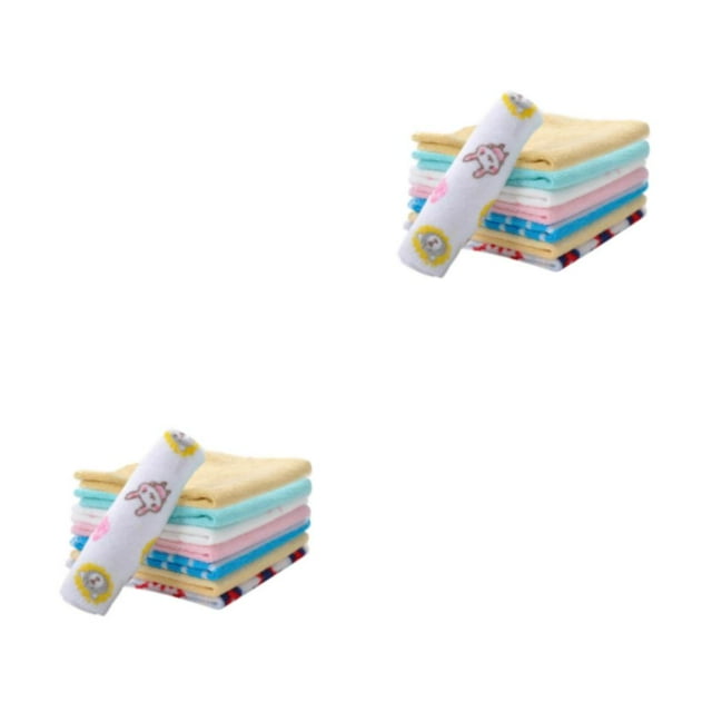 Youkk 8pack/lot Widely Used Baby Face Cleaning Towel For Gentle And Effective Cleaning Breathable 2Set