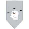 thumbnail image 1 of Sammy The Ghost Screen Print Bandana Grey Small, 1 of 1