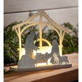 thumbnail image 2 of LED Wood and Metal Table Decor, Nativity, 2 of 3