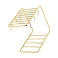 thumbnail image 1 of Minimalist Geometric 6 Cup Drying Rack Stand Metal cup holder for Mug Tree Drying Organizer, 1 of 9