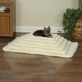 thumbnail image 2 of Slumber Pet Medium Double-Sided Sherpa Pet Bed with Stain Resistance, Natural, 2 of 3