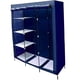 thumbnail image 4 of Closet Organizador Portatil Rack & Pack Armable Repisas Mueble Azul, 4 of 4